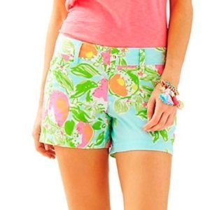 Lilly Pulitzer Cool Blue Lemonade Callahan Shorts